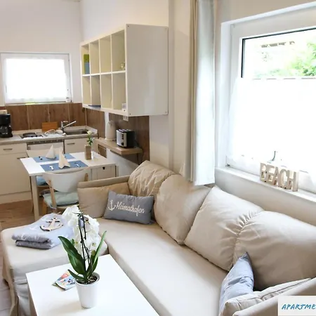 Tolles Studio Apartment in Tossens für junge Paare Exterior foto